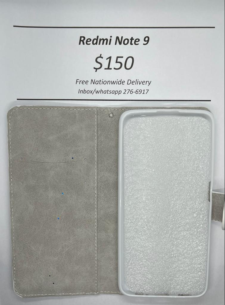 Redmi Note 9 Blue Wallet