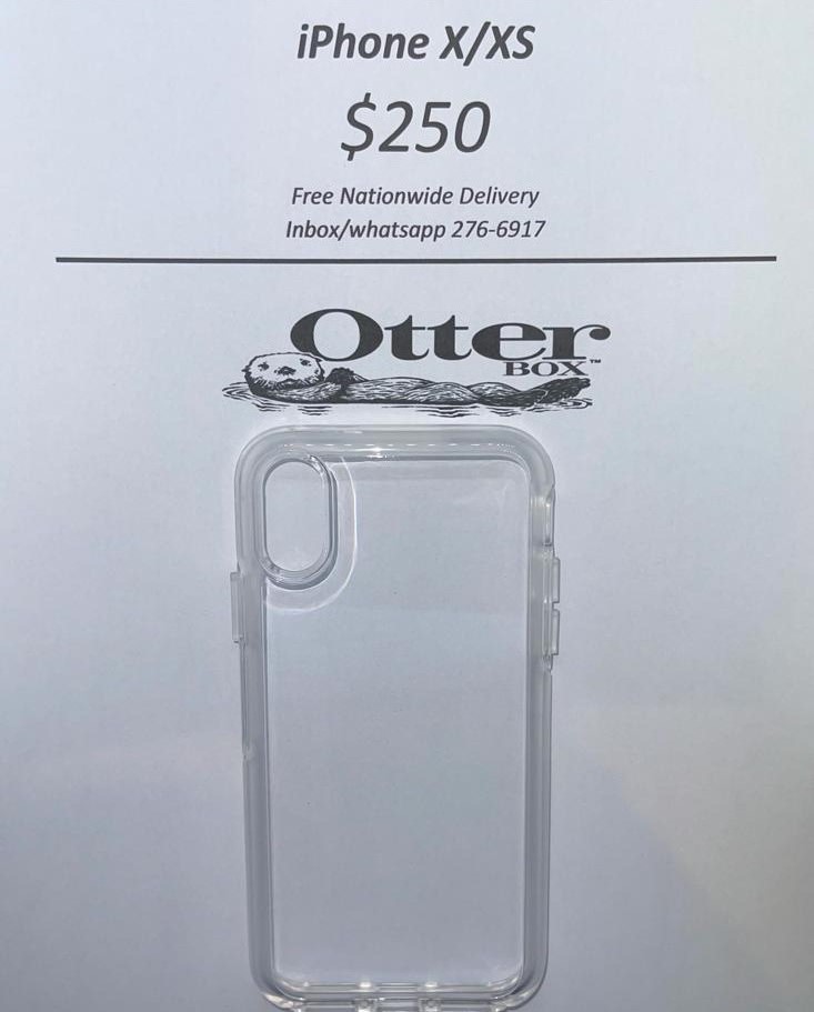 iPhone X/XS Otter Box Symmetry Clear