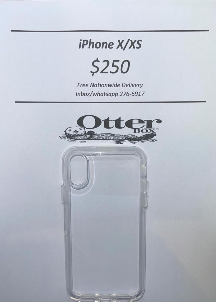 iPhone X/XS Otter Box Symmetry Clear