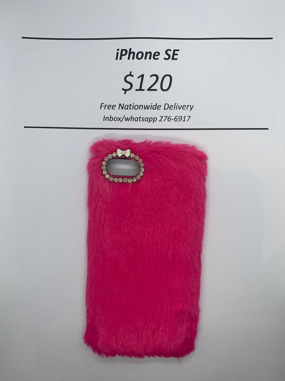 iPhone SE Pink Fur