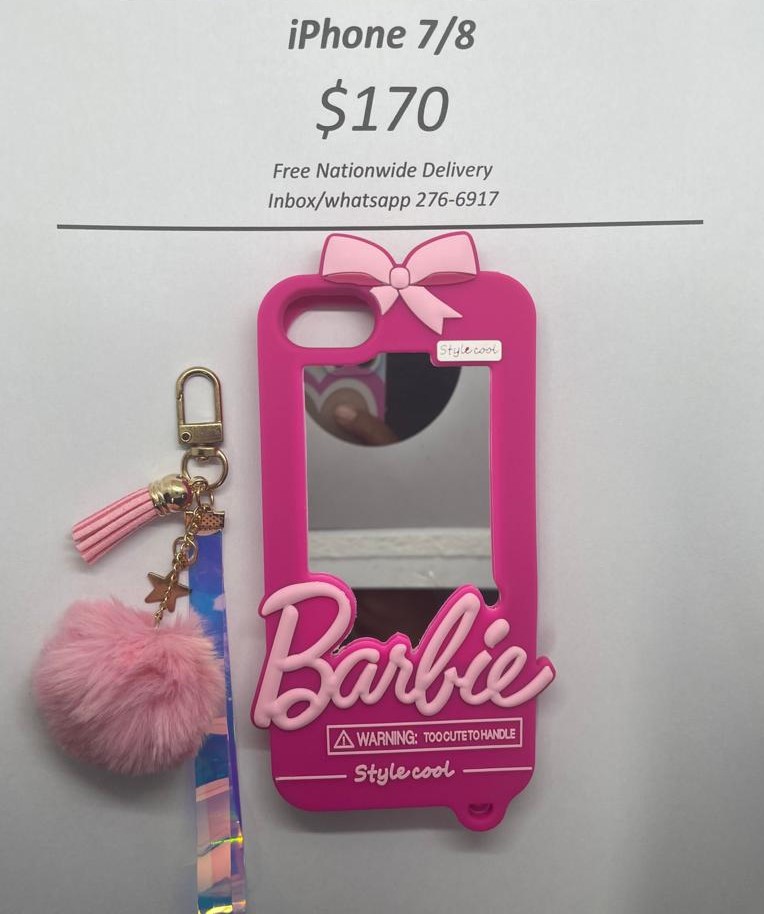 iPhone 7/8 Barbie Fuchsia case