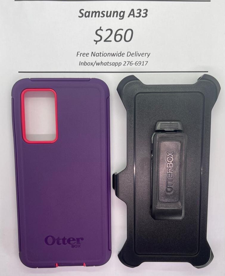 A33 Otterbox-Defender Purple