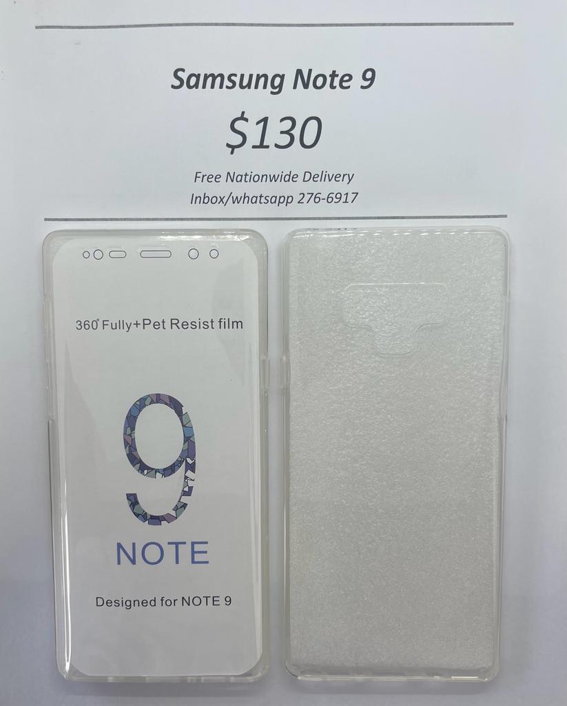 Samsung Note 9 360 TPU Case