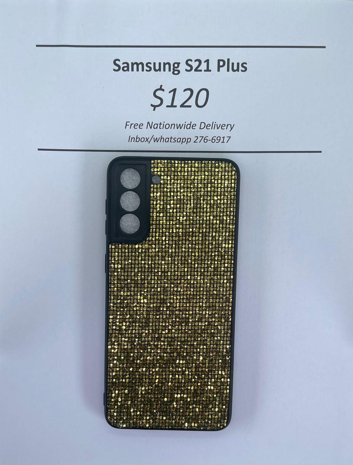 S21 Plus Gold Glitter