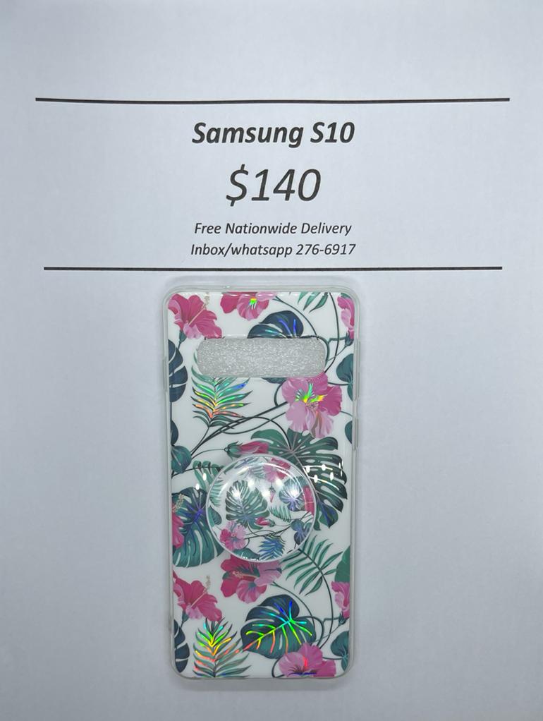 S10 White Floral