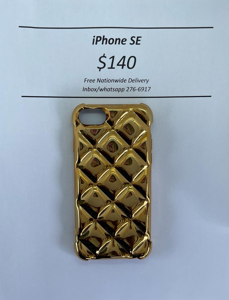 iPhone SE Gold Pattern