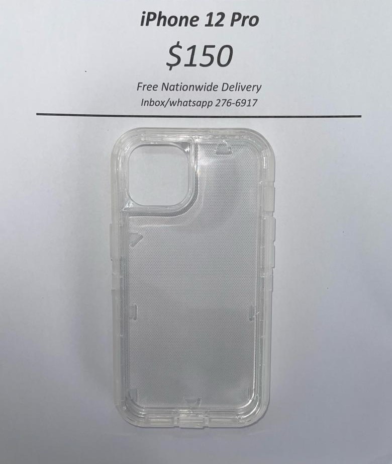 iPhone 12 Pro Clear Rugged