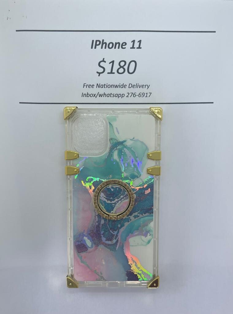 iPhone 11 Clear Marble Trunk