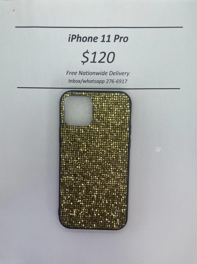 iPhone 11 Pro Gold Glitter