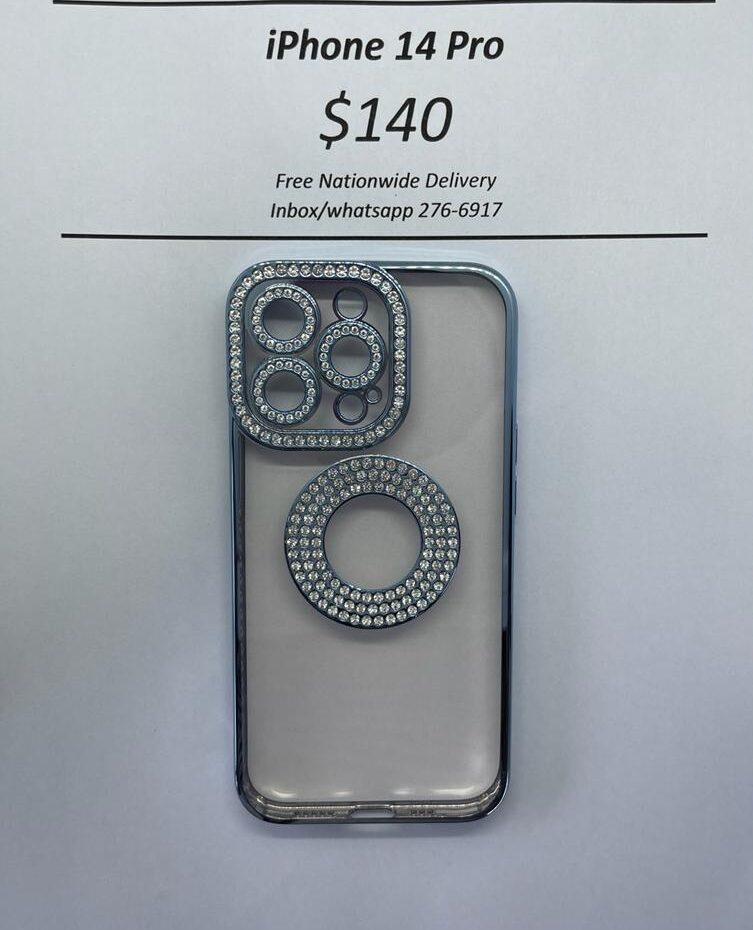 iPhone 14 Pro Blue Gem Logo