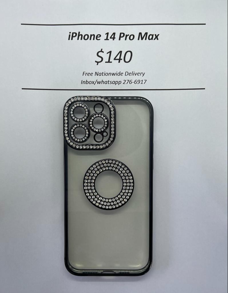 iPhone 14 Pro Max Black Gem Logo