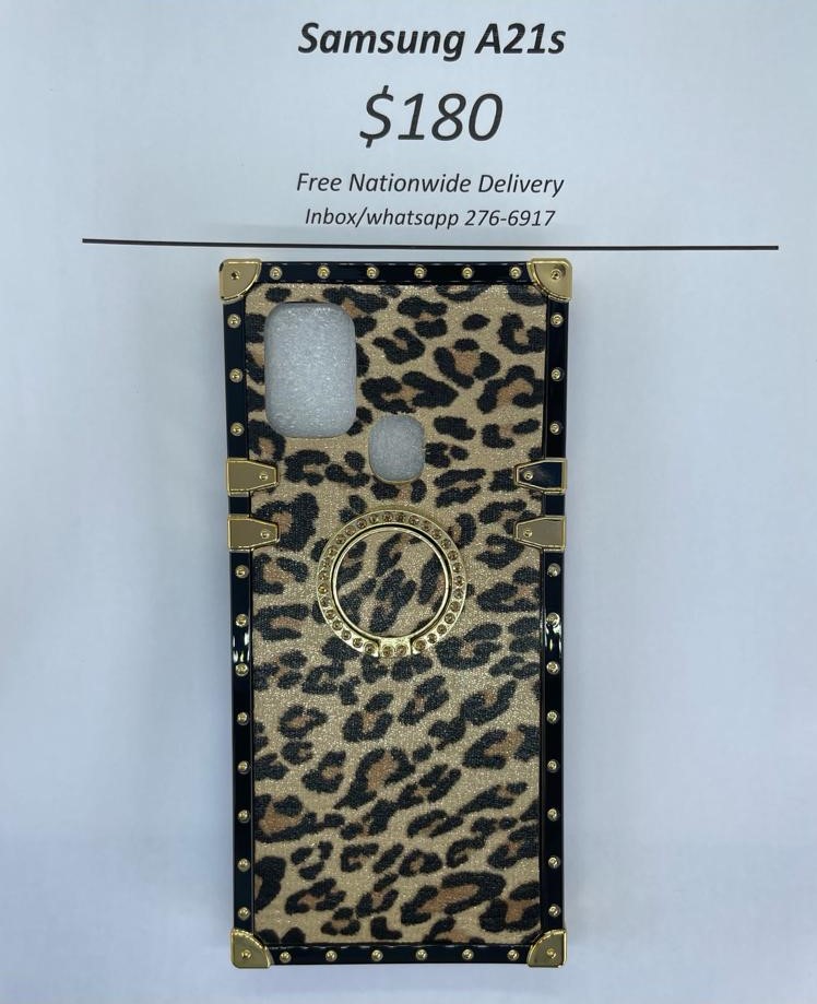 A21s Leopard without Pop Ring