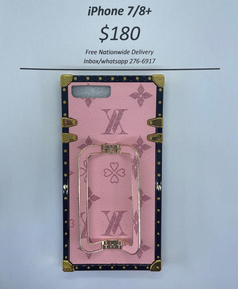 iPhone 7/8 Plus Pink Logo Trunk