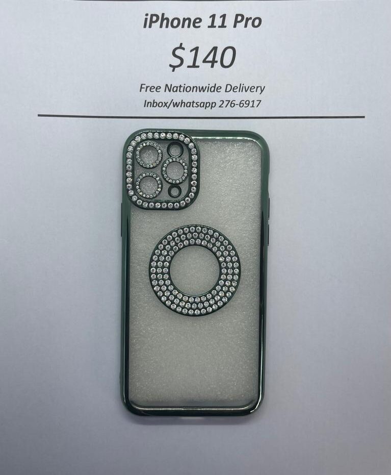 iPhone 11 Pro Green Gem Logo