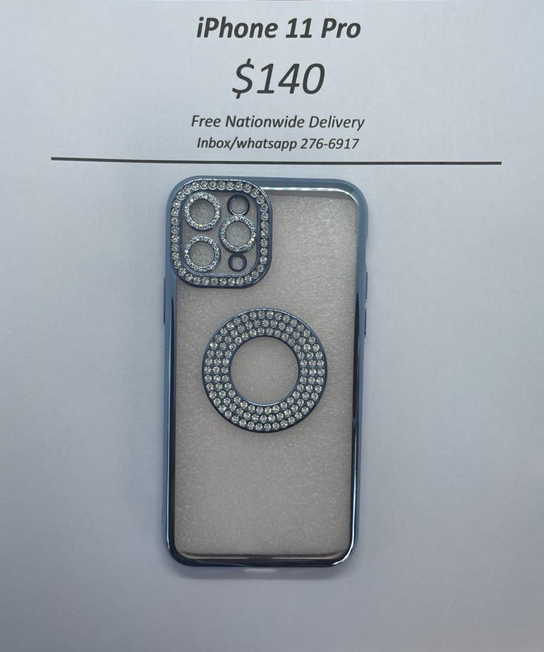 iPhone 11 Pro Blue Gem Logo