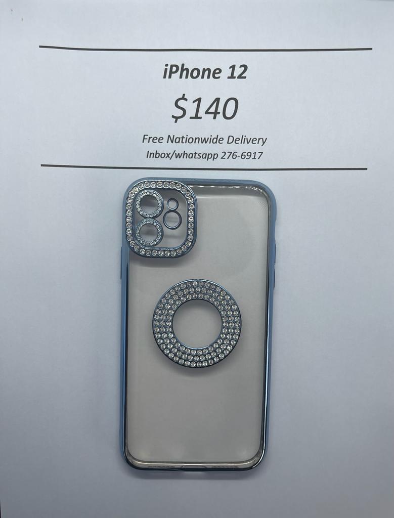 iPhone 12 Blue Gem Logo