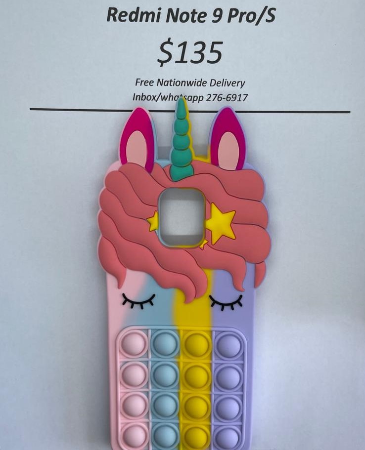 Redmi Note 9 Pro/s Colourful Unicorn