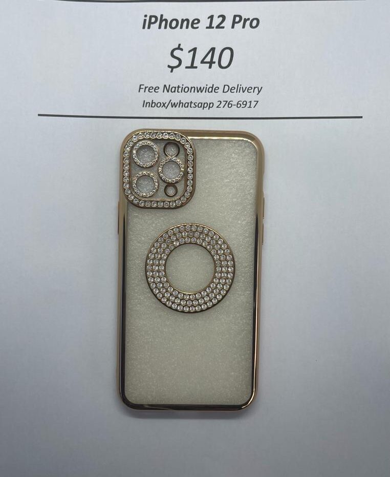 iPhone 12 Pro Gold Gem Logo