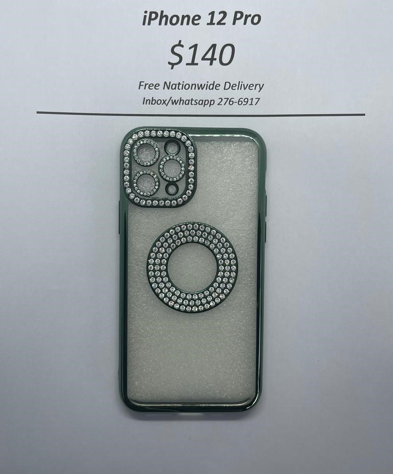 iPhone 12 Pro Green Gem Logo