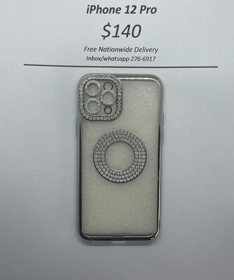 iPhone 12 Pro Silver Gem Logo