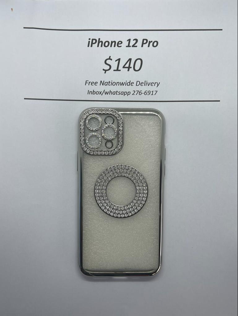 iPhone 12 Pro Blue Gem Logo