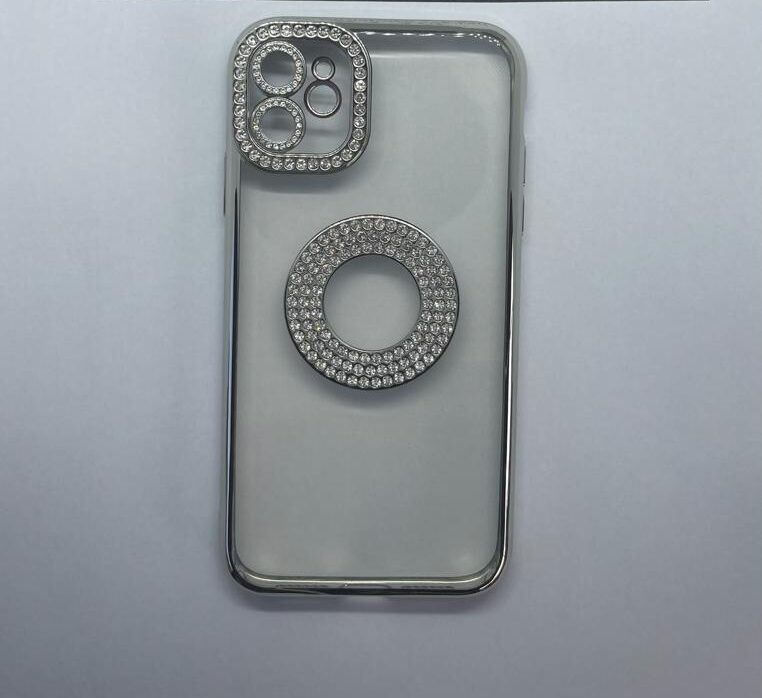 iPhone 12 Silver Gem Logo