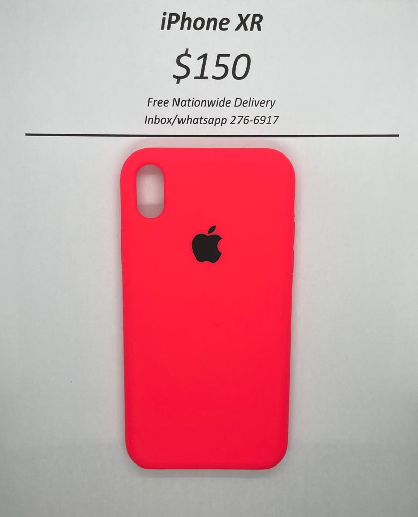 iPhone XR Coral Logo Case