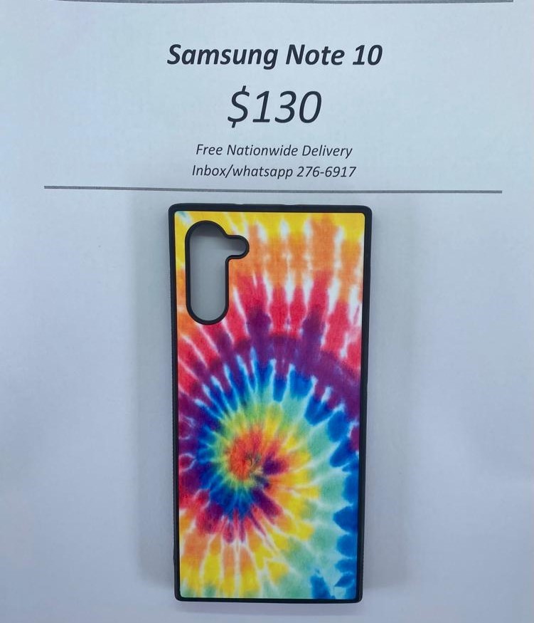 Note 10 Tie Dye