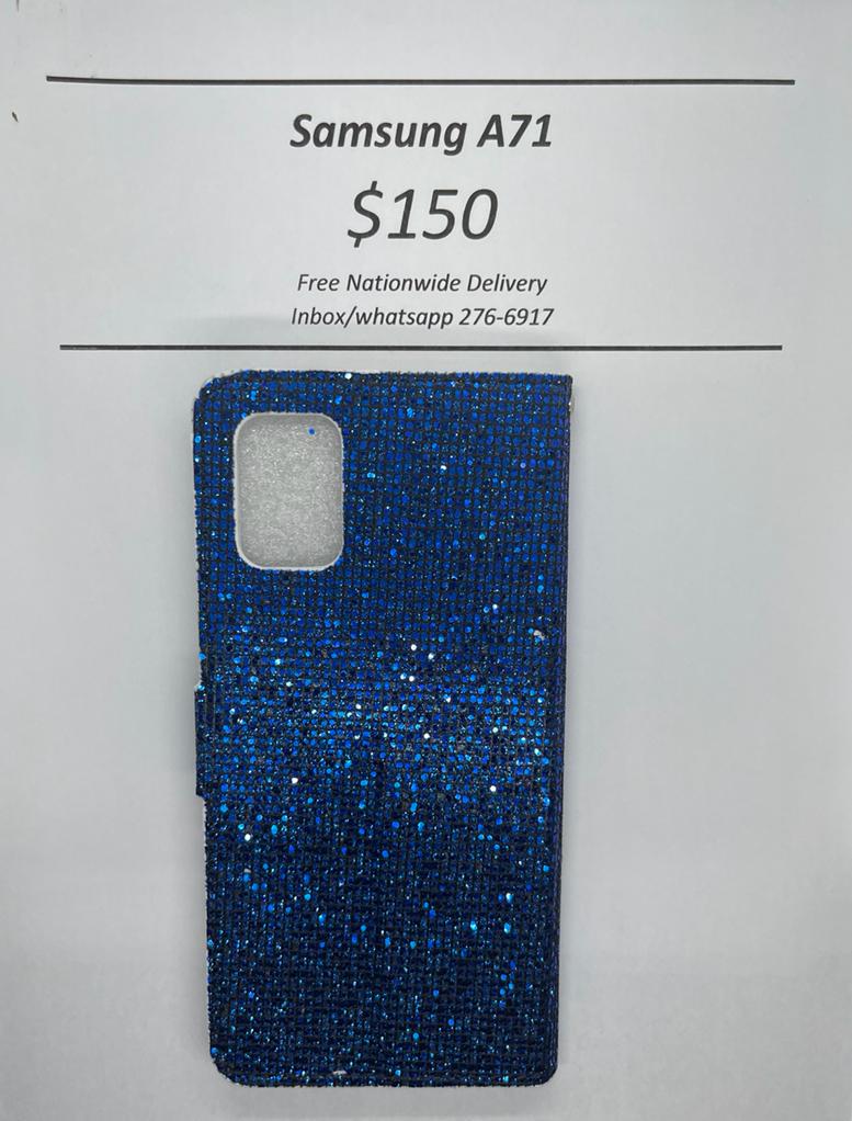 A71 Blue Wallet