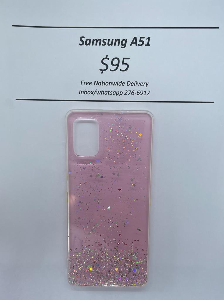 A51 Pink Glitter