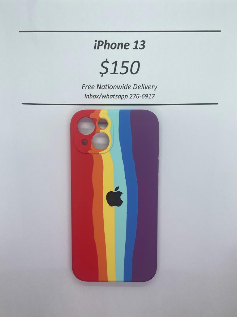 iPhone 13 Rainbow Tone Logo Case