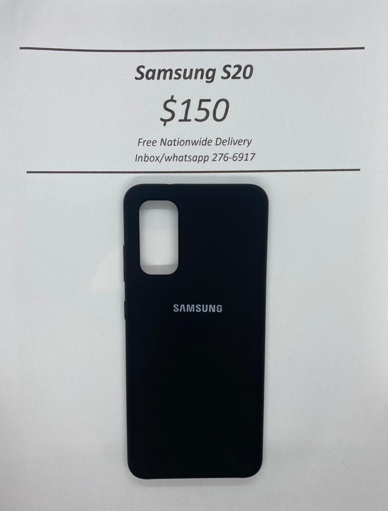 S20 Black Logo case