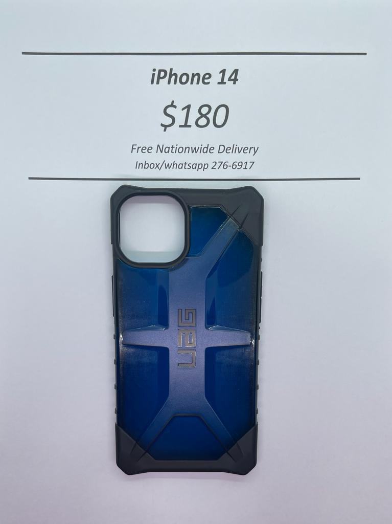 iPhone 14  UAG Blue Plasma Case
