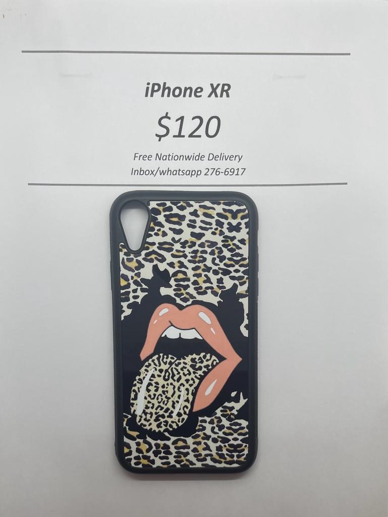 iPhone XR Leopard Lip
