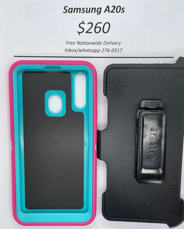 A20s Otterbox-Defender Pink