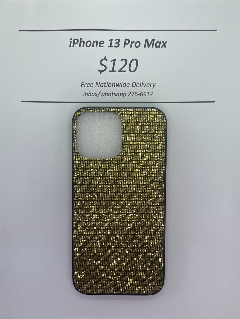 iPhone 13 Pro Max  Gold Glitter