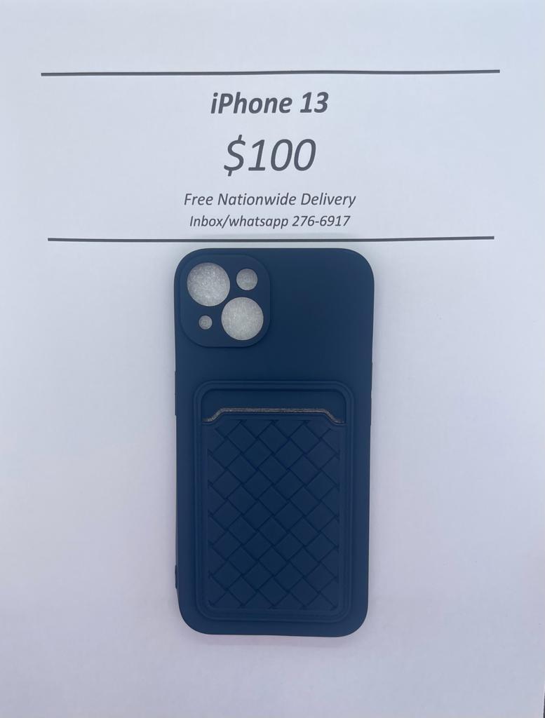iPhone 13 Blue Card Holder