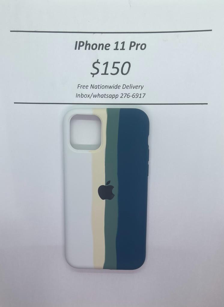 iPhone 11 Pro Green Tone Logo Case