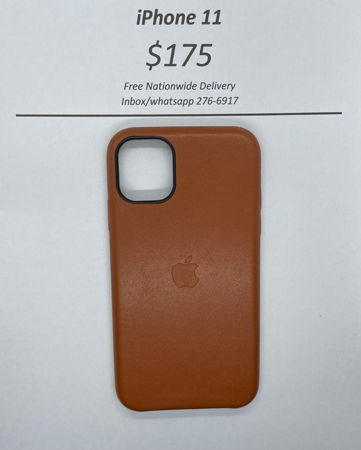 iPhone 11 Brown Leather