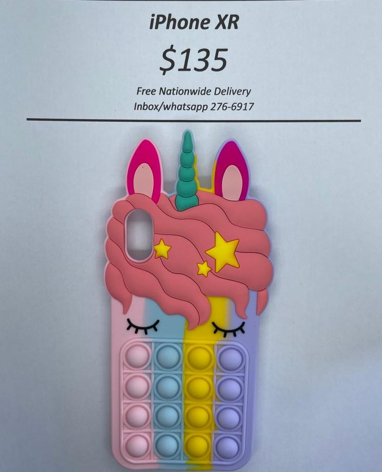 iPhone XR Colourful Unicorn