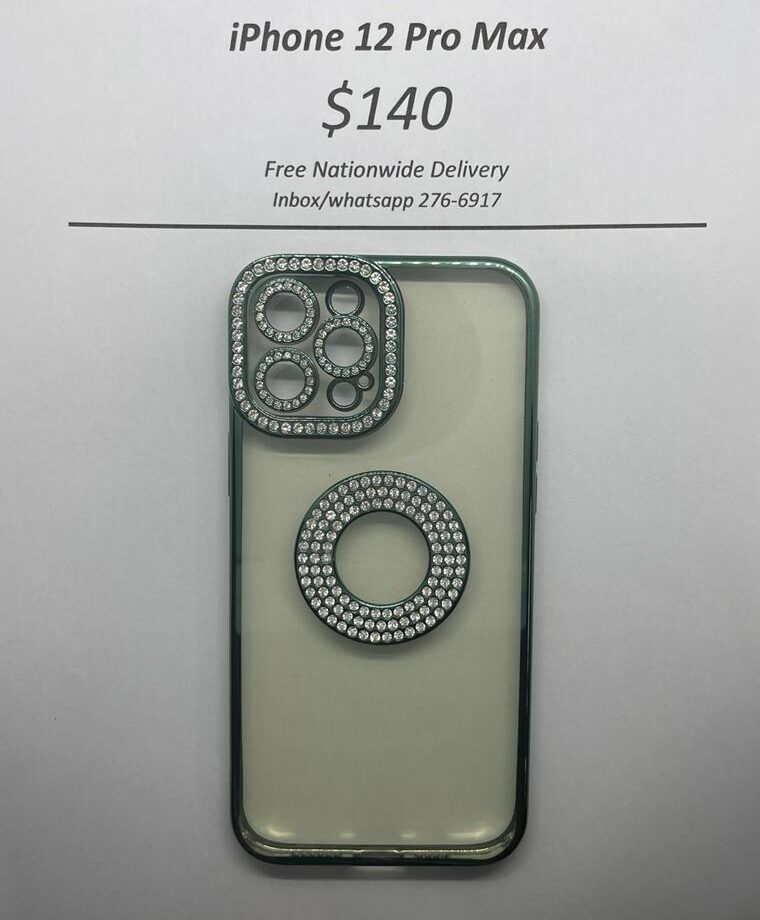 iPhone 12 Pro Max Green Gem Logo