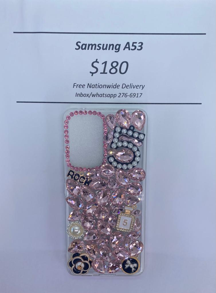 A53 Pink 3d Gem case