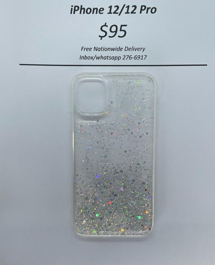 i12/pro Clear Glitter