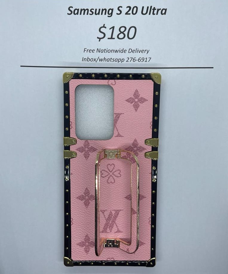 S20 Ultra Pink Logo Trunk