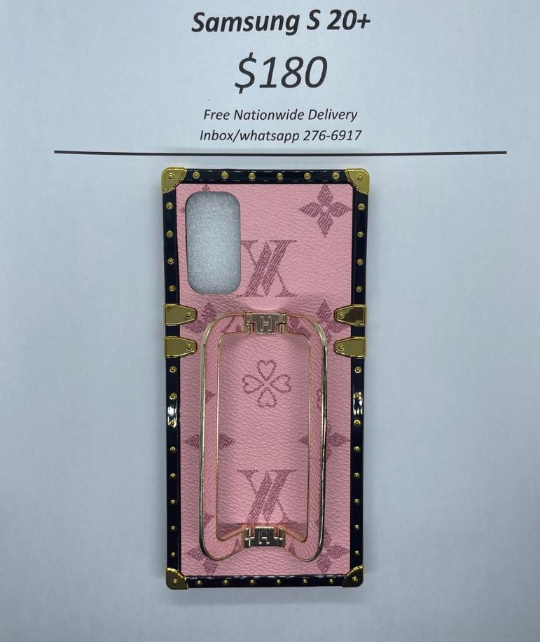 S20 Plus Pink Logo Trunk