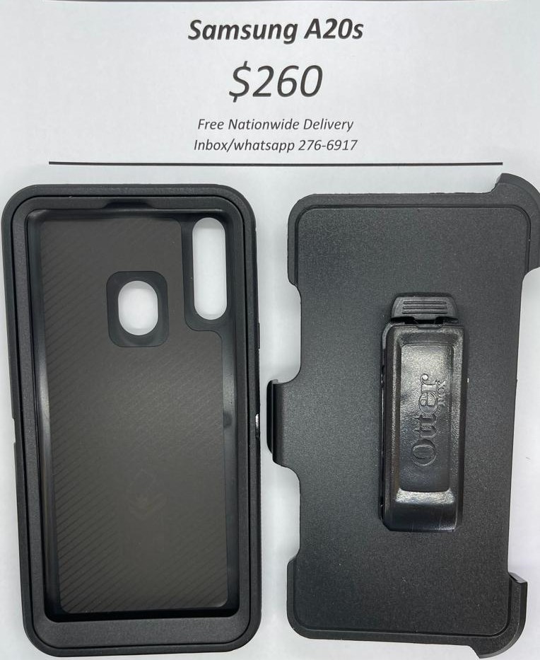 A20s Otterbox-Defender Black