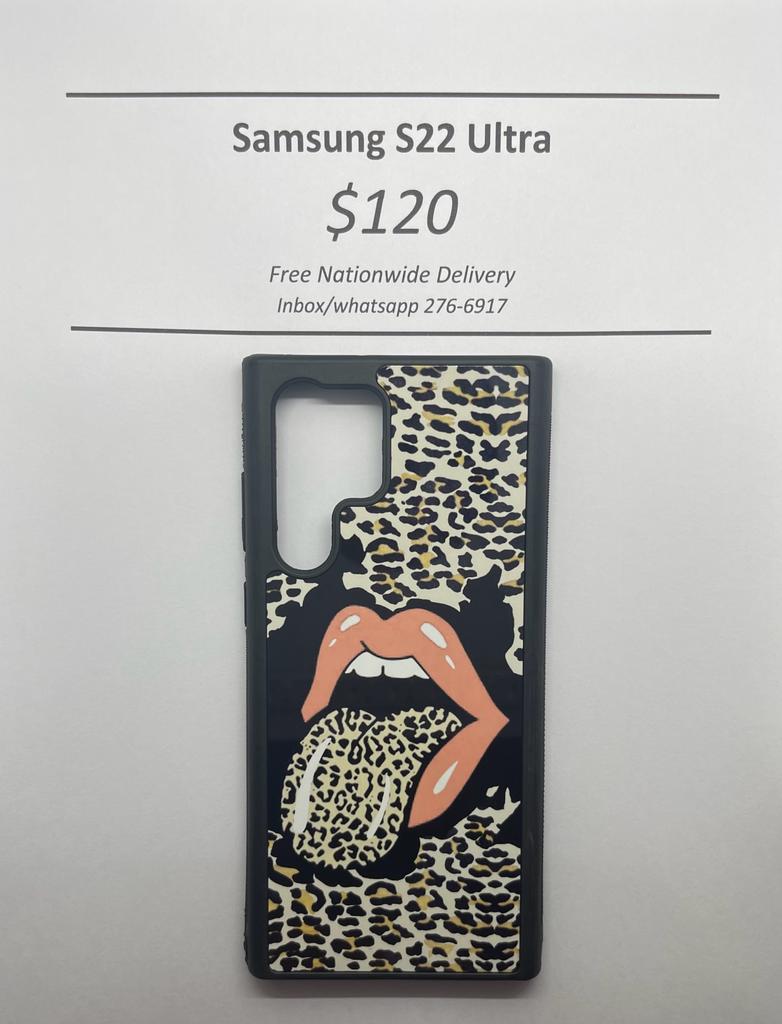 S22 Ultra Leopard Lip