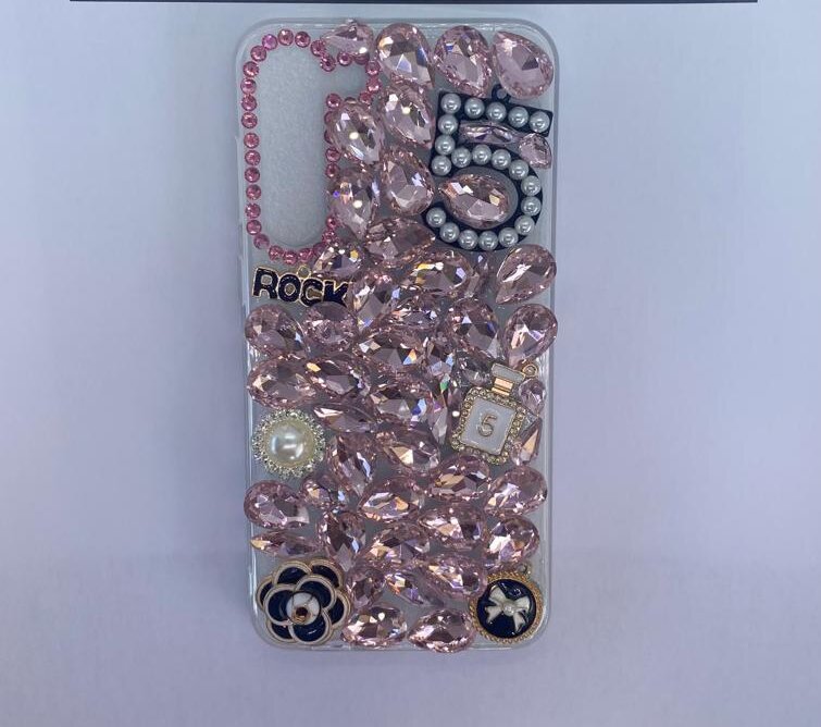 S23 Pink 3d Gem case