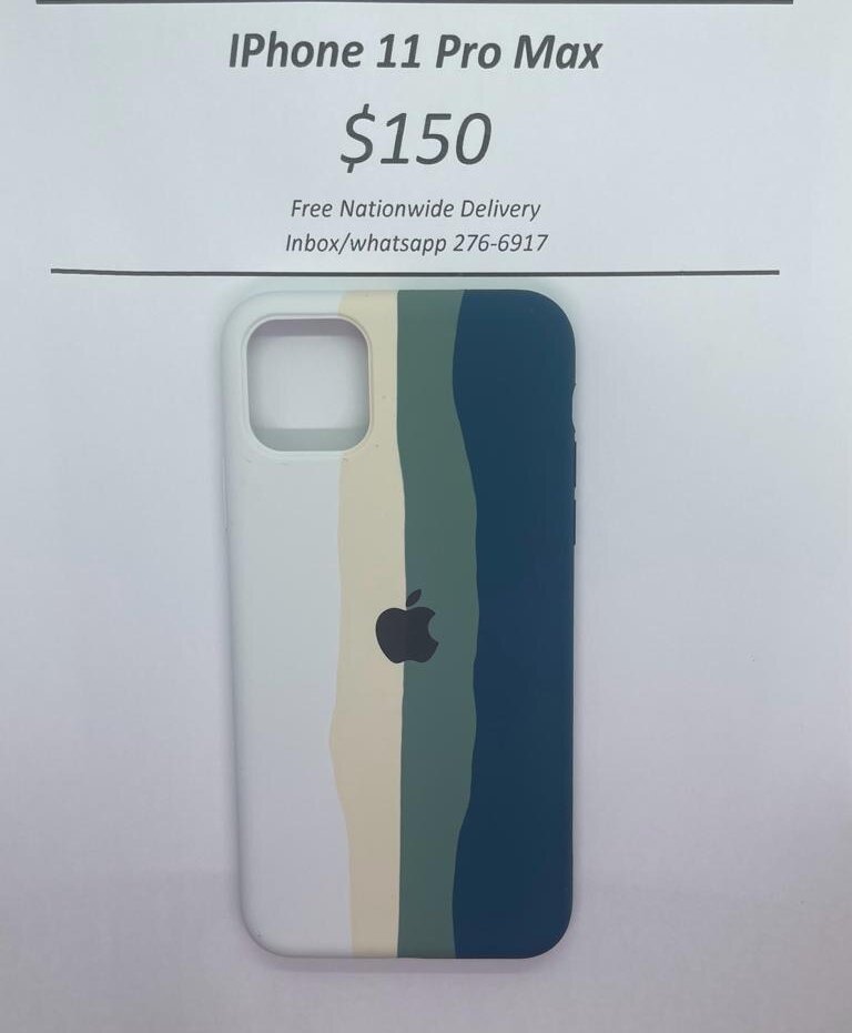 iPhone 11 Pro Max Green Tone Logo Case