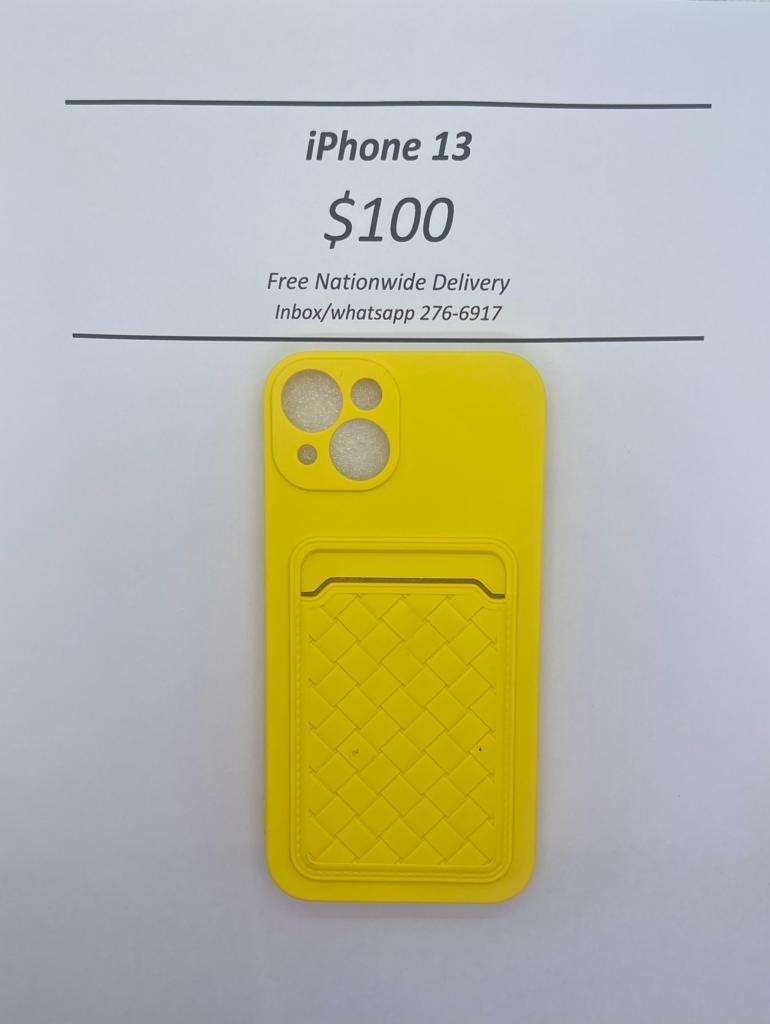 iPhone 13 Yellow Card Holder